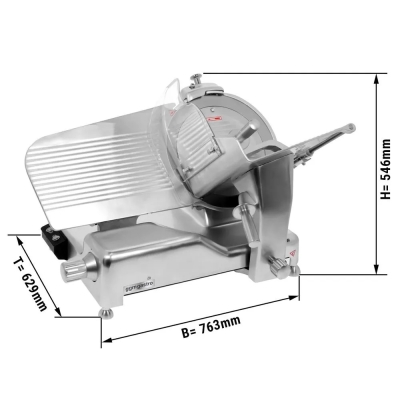Trancheuse Boucherie / Couteau : Ø 350 mm